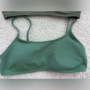 Green Bikini Top